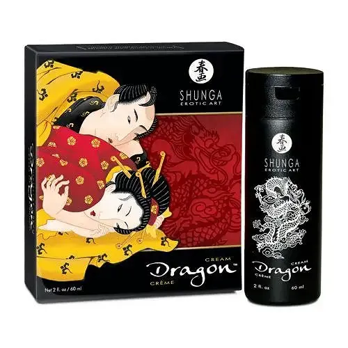 Стимулювальний крем для пар Shunga SHUNGA Dragon Cream (60 мл), ефект тепло-холод та поколювання Львів - фото 1