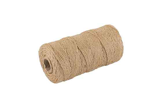 ГОСПОДАР Шпагат джутовий ГОСПОДАР Ø 2 мм 0.4 кг котушка 92-0613 Коломыя