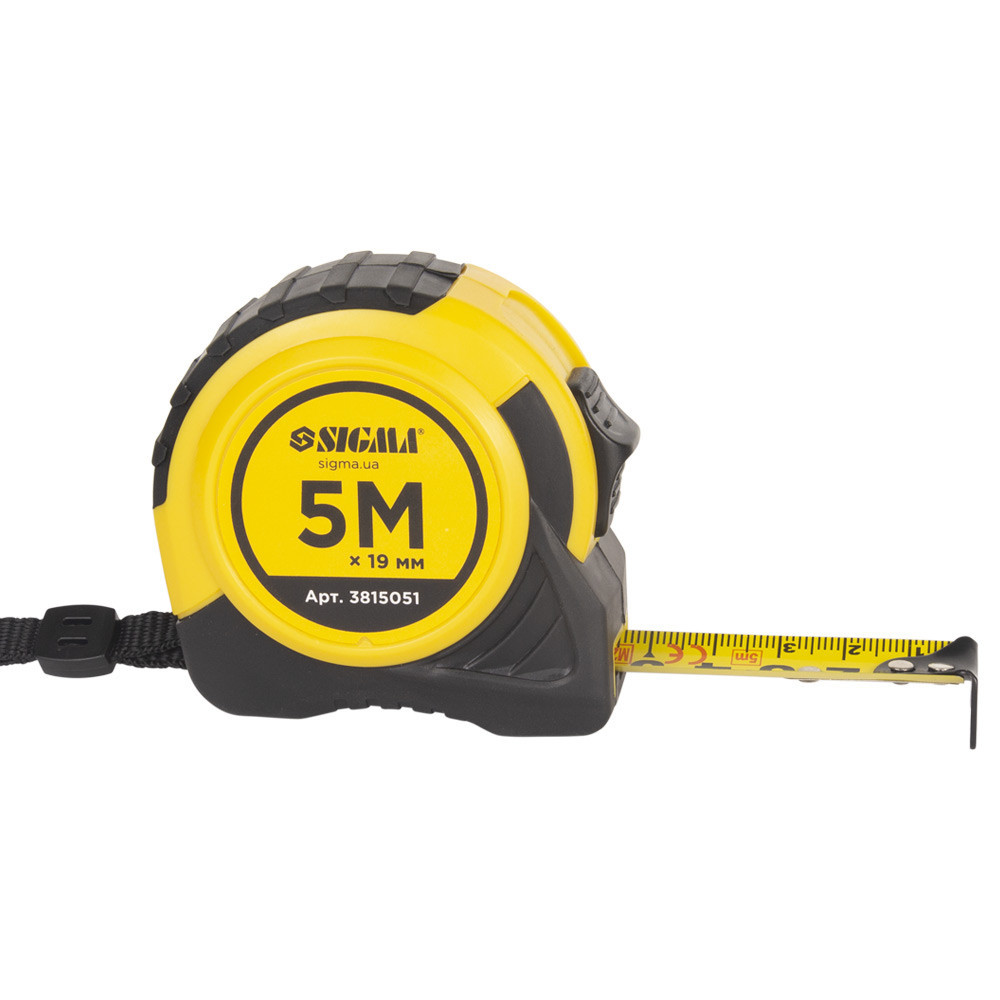 Рулетка shiftlock 5м×19мм SIGMA (3815051) Киев - изображение 2