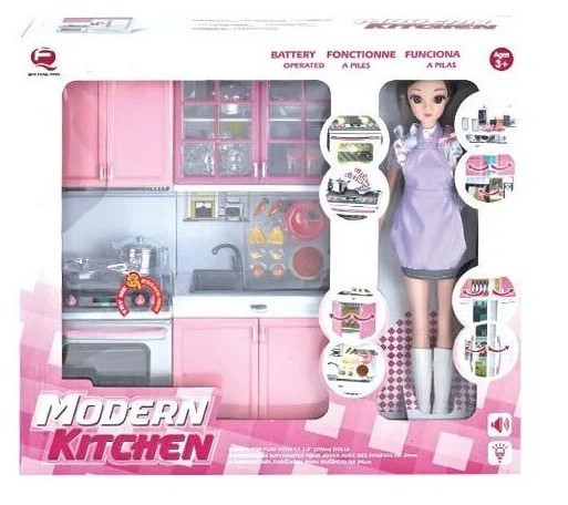 Лялька з меблями підсвічуванням звуком 30см (26214 P-D) Чернігів - фото 1