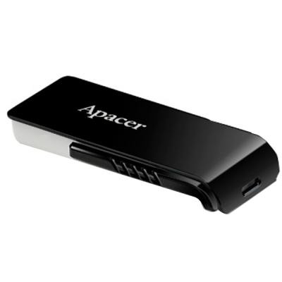 USB флеш накопитель Apacer 32GB AH350 Black RP USB3.0 (AP32GAH350B-1) Винница - изображение 7