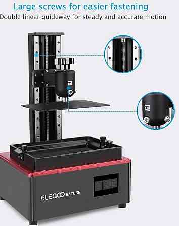 3D Принтер ELEGOO SATURN новый гарантия. Харьков