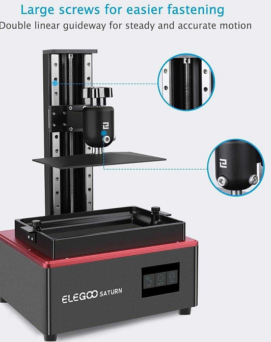 3D Принтер ELEGOO SATURN новый гарантия. Харьков - изображение 5