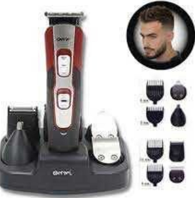 Тример для стриження Бороди, волосся: Gemei Gm-592. Київ - фото 1