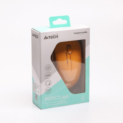 Мышка A4Tech FG15CS Air2 Wireless Yellow (4711421001236) Винница - изображение 7