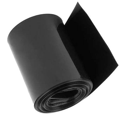 Термозбіжна трубка ПВХ 180x0.15мм, 1м, чорна Вінниця - фото 5