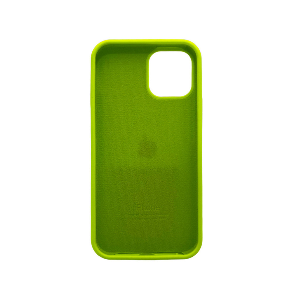 Чохол для смартфона Silicone Full Case AA Open Cam for Apple iPhone 12 24,Shiny Green Киев - изображение 3
