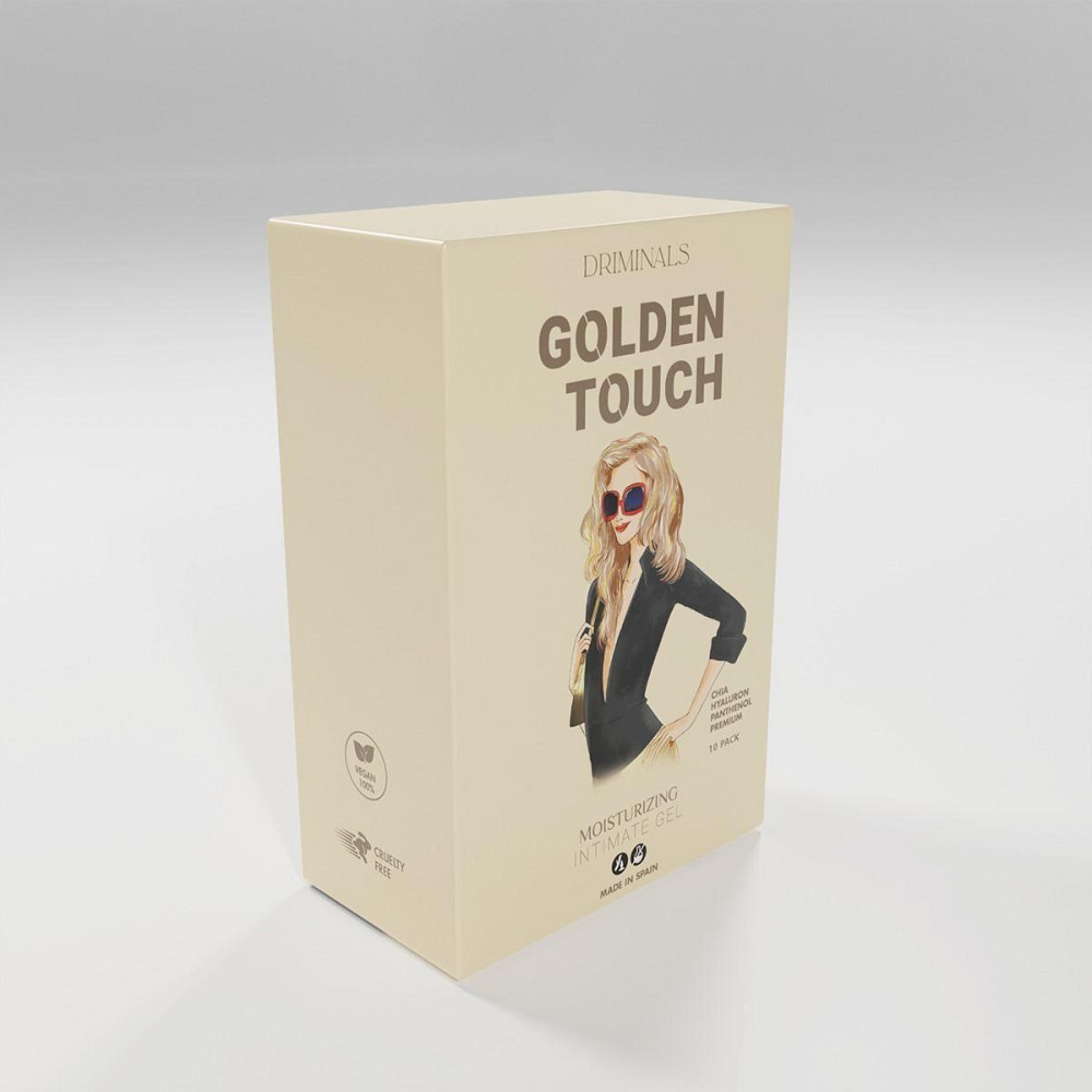 Розпродаж!!! Набір пробников гель-лубриканту Driminals Golden Touch 10 x 4 мл (термін 04.2027) Sex Aura Київ - фото 1