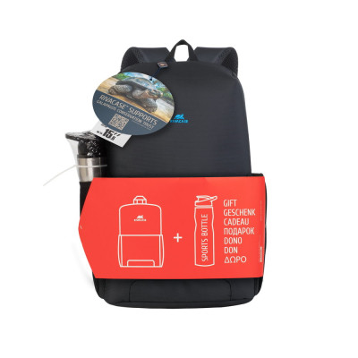 Рюкзак для ноутбука RivaCase 15.6" 8068 Regent, +Sports bottle (8068Bundle) Вінниця - фото 2