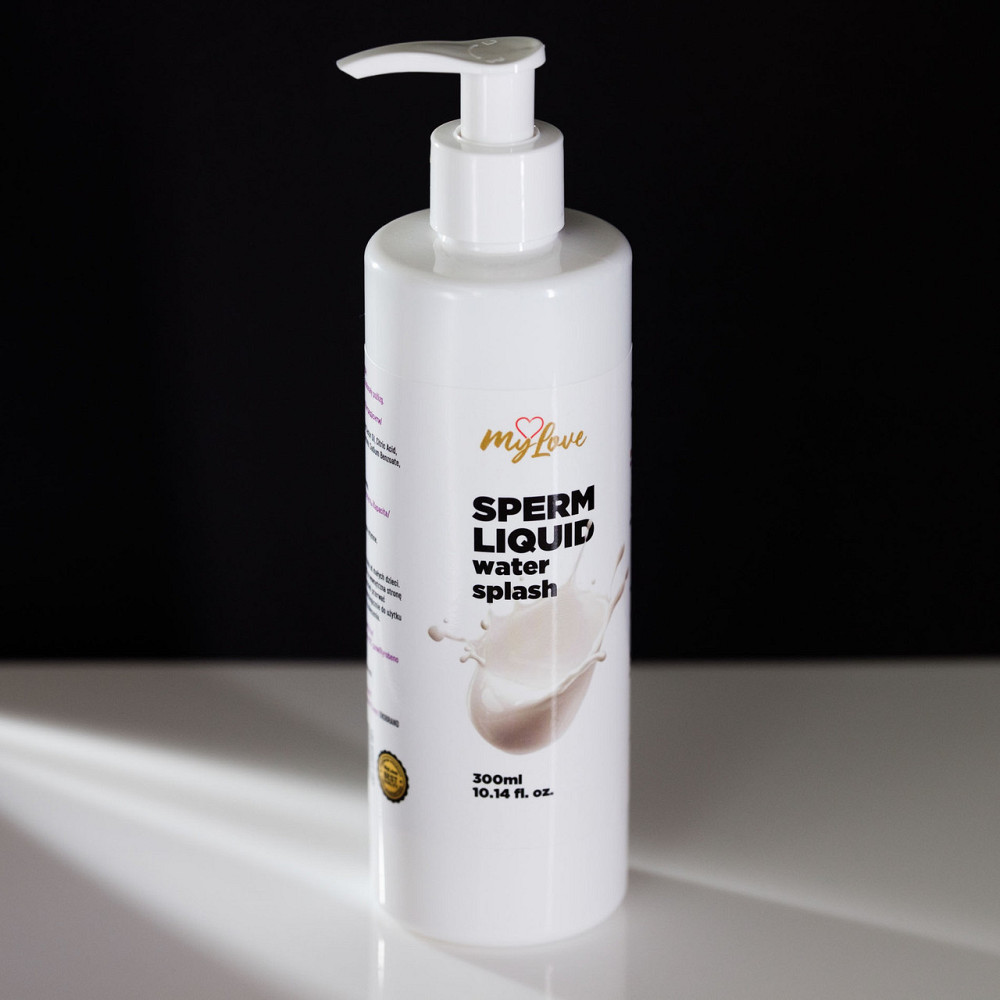 Іінтимний лубрикант MyLove Sperm liquid-water-splash 300 ml Sex Aura Київ - фото 6