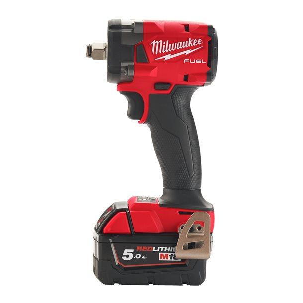 Гайковерт аккумуляторный бесщеточный 1/2'' MILWAUKEE, M18 FIW2F12-502Х, 339Нм, с кольцом (зарядное устройство M12-18 FC, 2 аккумулят Одесса - изображение 2