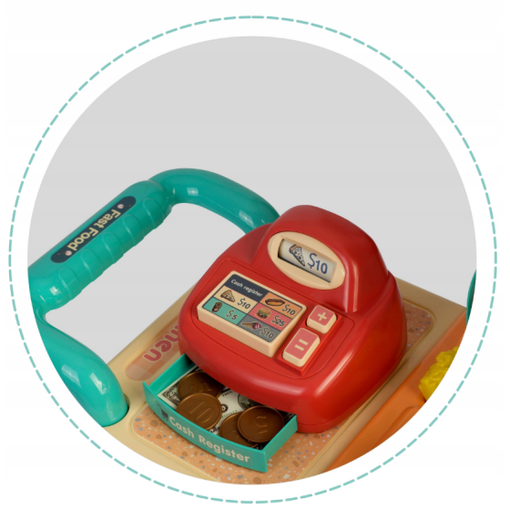 Ігрова дитяча кухня на колесах Ricokids (773000) для дітей Київ
