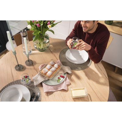 Харчовий контейнер Tefal Masterseal Glass Red 1.3 л (N1041010) Вінниця - фото 2