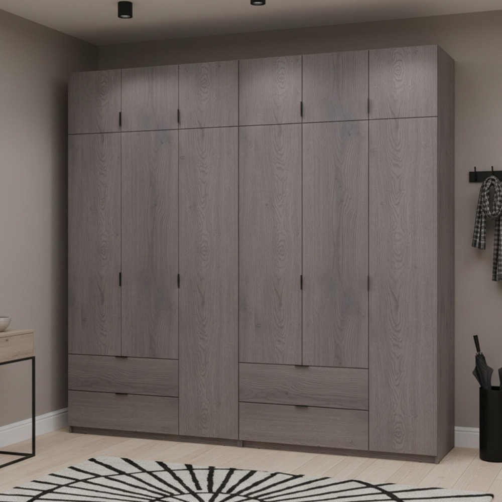 Комплект шкафов для одежды Doros Лукас (2 шт.) 240х50х240 см Канноло (DRS-011850) Львов - изображение 1