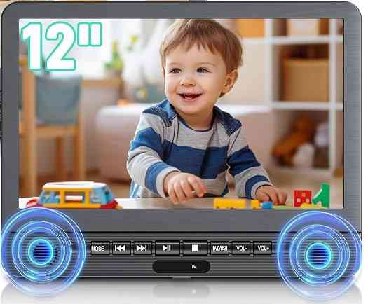 УЦІНКА! Портативний DVD-плеєр DVD USB-плеєр DESOBRY 12,5" Дніпро