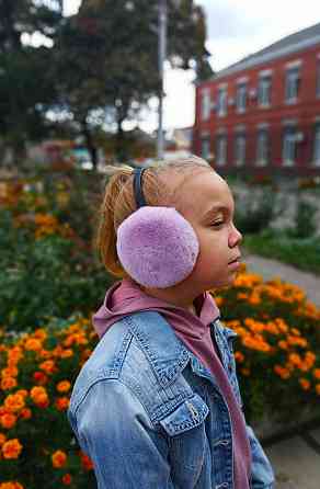 Навушники хутряні теплі розсувні з Rex різні кольори Харків