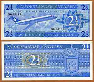 Netherlands Antilles Нідерландські Антіли - 2 12 Gulden 1970 UNC Полтава