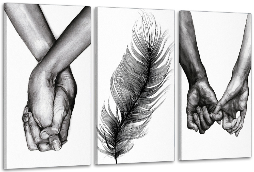 Модульная картина в гостиную / спальню   Руки  ART-090_3A Киев - изображение 1