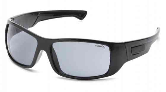 Окуляри захисні Pyramex Furix (grey) Anti-Fog, чорні Запоріжжя