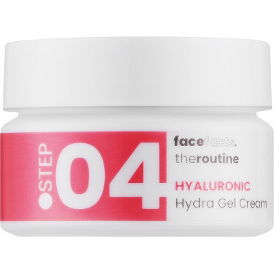Крем для обличчя Face Facts The Routine Step.04 Hyaluronic Hydra Gel Cream З гіалуроновою кислотою 50 мл (5031413930108) Вінниця - фото 1