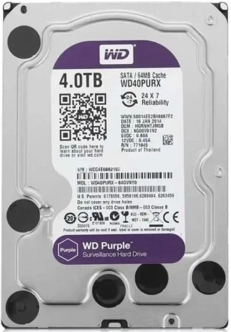 4ТБ Жесткий диск Western Digital WD42PURU-78 Киев - изображение 1
