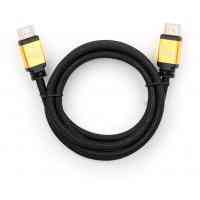 Кабель мультимедійний HDMI M to HDMI M 3.0m V2.0 Vinga (VCPDCHDMI2VMM3BK) Киев