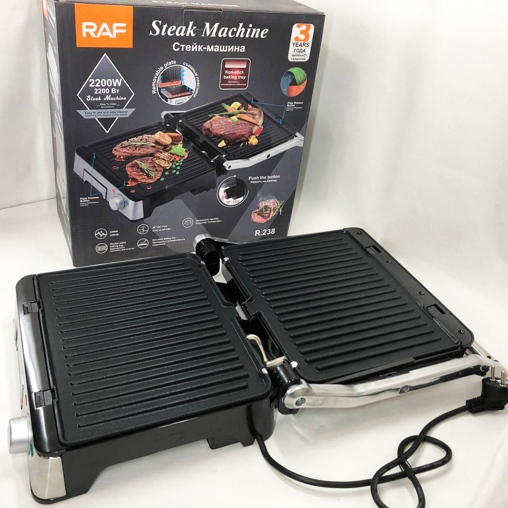 Бутербродница электрогриль, Электрический гриль для стола с прижимом, Настольный гриль для готовки PZ-41 Львов - изображение 11