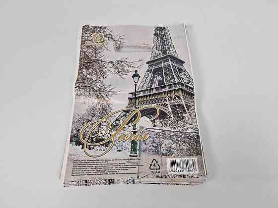 Пакети з вирубаною ручкою (22*30)п Н.Год "Париж" Рендако (50 шт.) Харків
