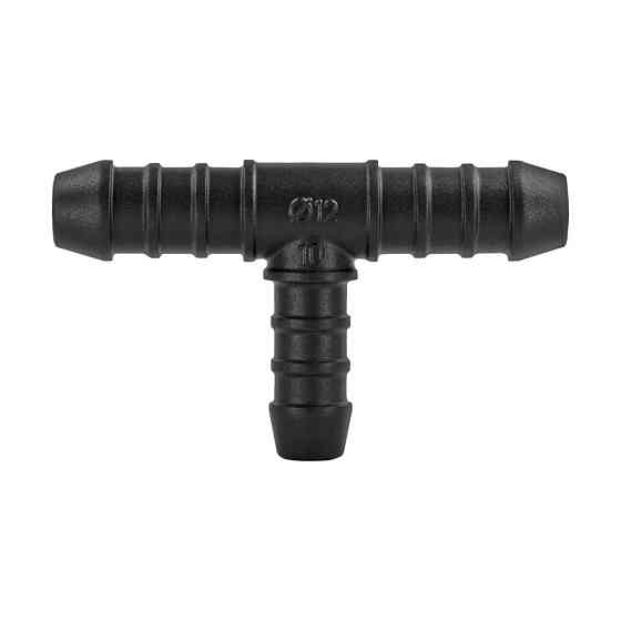 Фитинг штуцер з'єднувач шлангів універсальний (12х12х10 мм) Київ