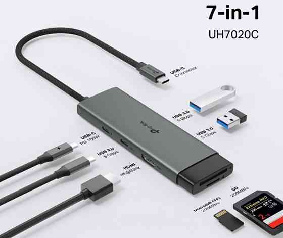 TP-Link UH7020C | Мультипортовий адаптер Харків
