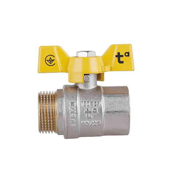 Кран кульовий Thermo Alliance Standart 1" ВН для газу (метелик) SD607NG25PN40 Київ