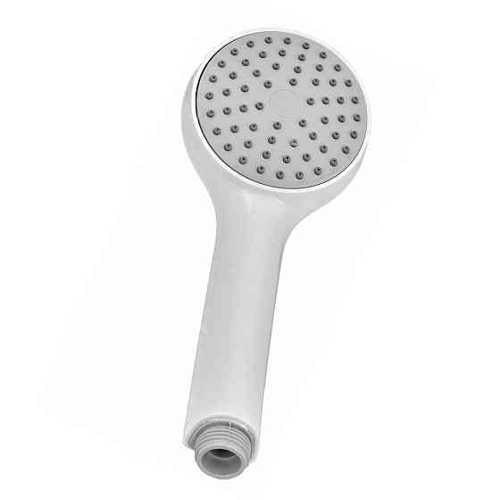 Змішувач для ванни Plamix Lucas-009 EURO SET білий зі шлангом, лійкою та кронштейном (PM0708) Харків