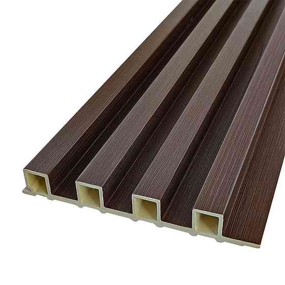 Рейка декоративная WPC стеновая 3000х160х23мм Орех SW-00001535 Днепр