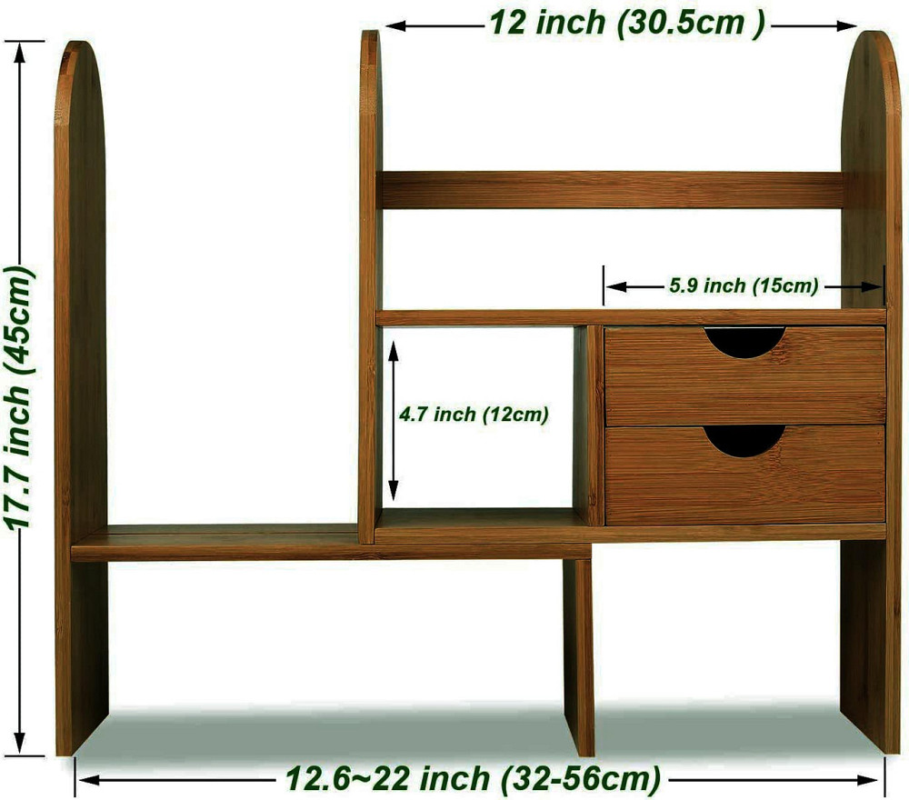 Настольная книжная полка 