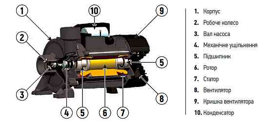 Насос поверхностный центробежный Koer 2DK-20 (KP2765) Киев