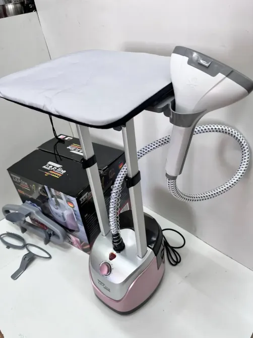 Perfect Fit Розовый Отпариватель вертикальный для одежды со стойкой Zepline 3500Вт ZP-131 Коломия - фото 4