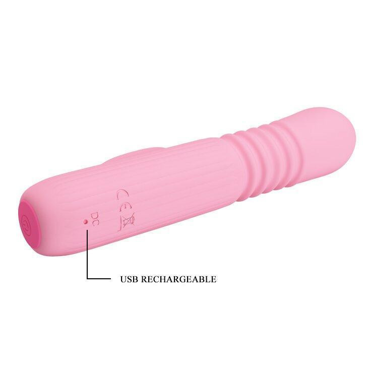 Вибромассажер с поступательным движением Pretty Love - Leopold, BI-014593-1 Sex Aura Киев - изображение 9