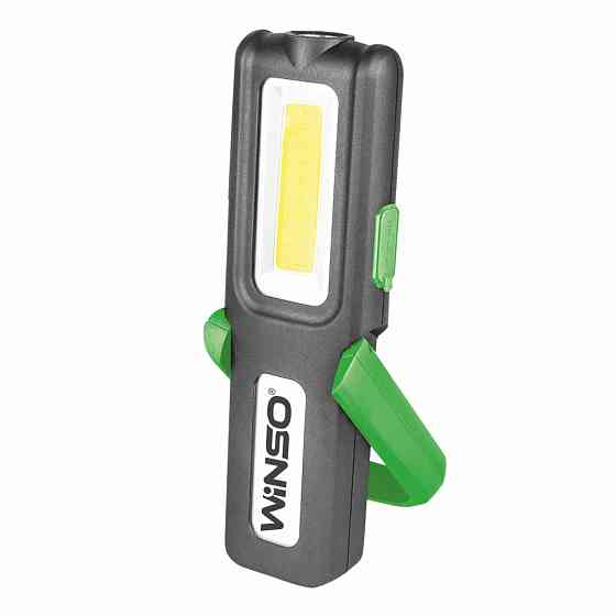 Фонарь портативный Winso 350Lm, 5W COB+3W, 2000mAh, белый Львов