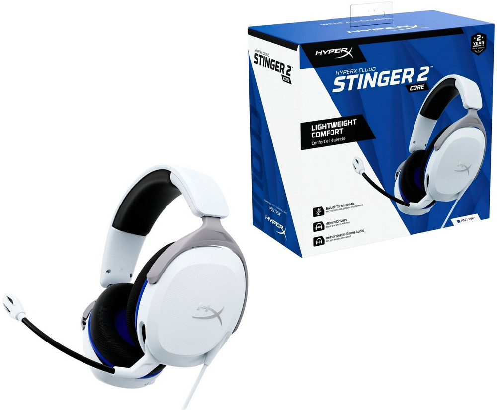 Гарнітура HyperX Cloud Stinger 2 для PS5/PS4 White (75X29AA) Білий Харьков - изображение 7