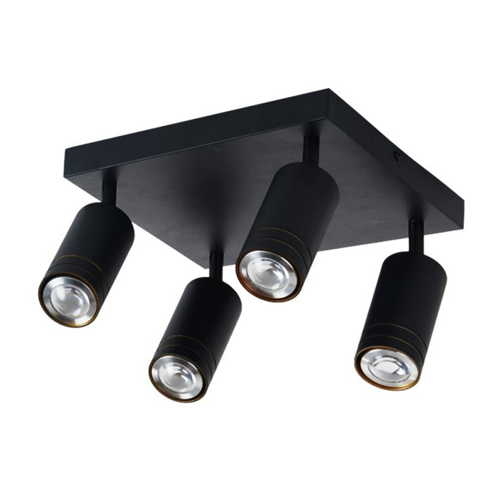 VALESO Спот INN-23700BK чорний на 4 плафони Київ - фото 1