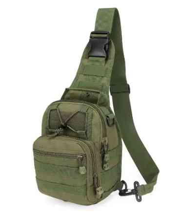 Тактическая армейская сумка через плечо Зеленый Винница
