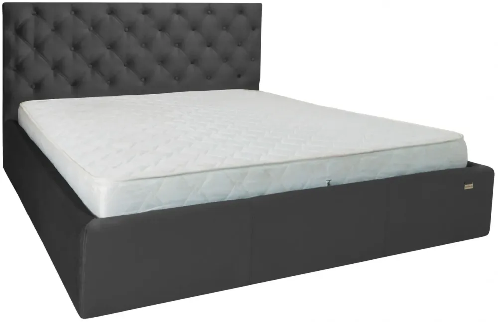 Кровать Coventry Comfort 120 х 200 см Missoni 009 С подъемным механизмом и нишей для белья Темно-серый Киев - изображение 2