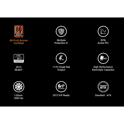 Блок питания Zalman 600W (ZM600-GV2SE) Винница - изображение 11