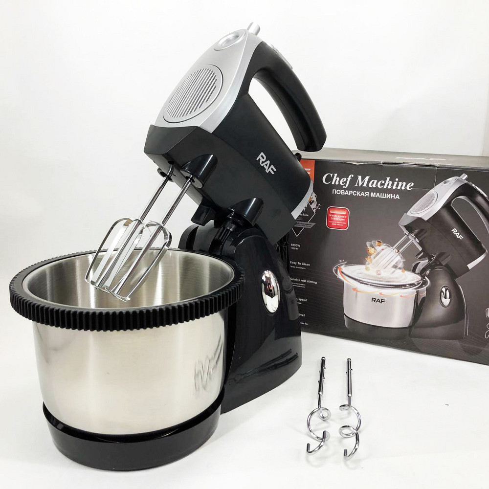 Побутовий міксер з віночками, Міксер віночок для дому, Міксер для крему меду Надійний кухні YU-61 Львів - фото 9