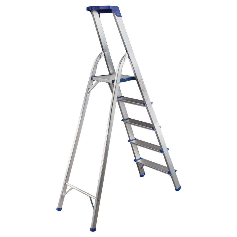 Стремянка алюминиевая 5 ступеней 1.59м SIGMA (5036634) Киев - изображение 5