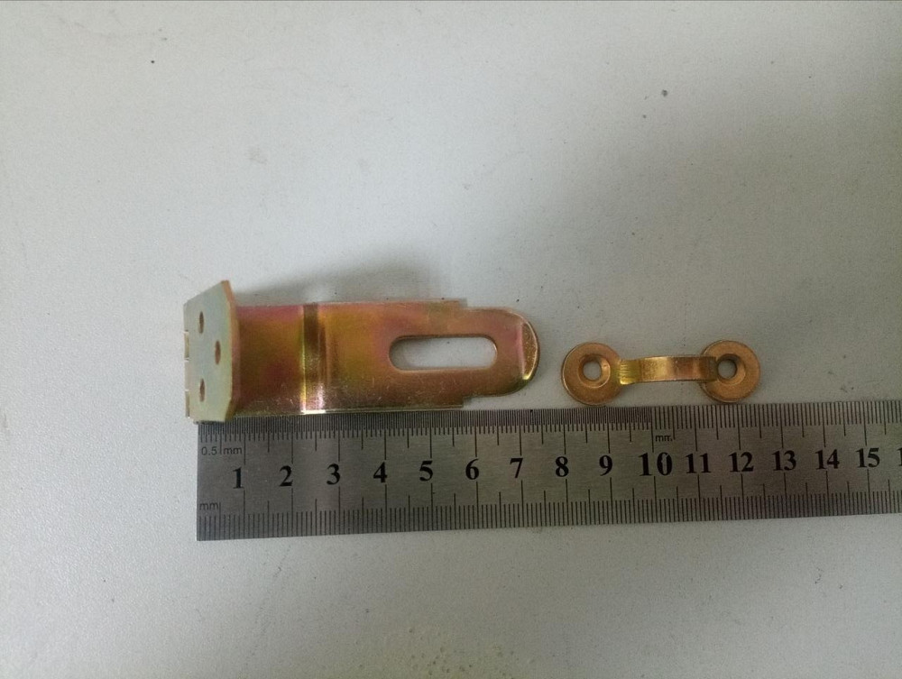 Скоба-завіса колодки  25х110мм, оцинк жовтий "P-o" Київ - фото 3