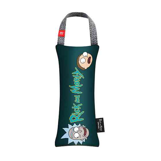 Іграшка для собак WAUDOG Fun з пищалкою, малюнок Рік та Морті 1, S, Ш 7 см, Д 16 см Коломия