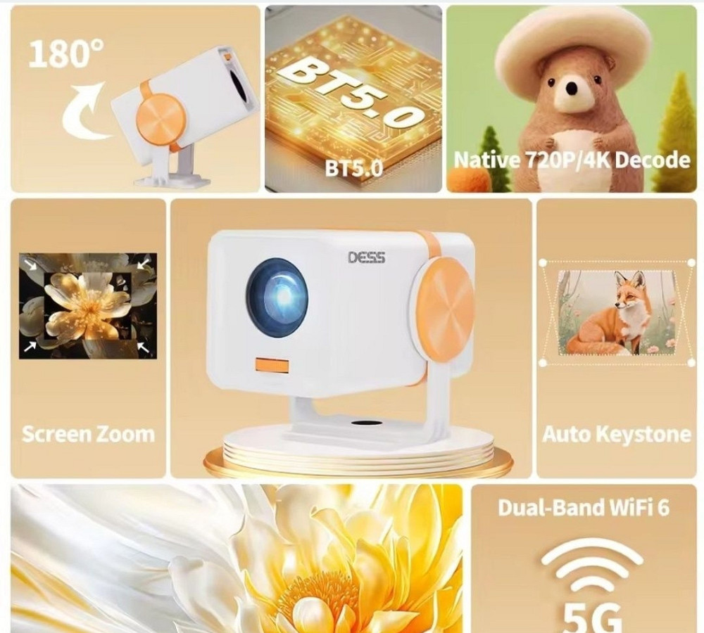 Type-C‼️HD, 720p, 200 Аnsi lumen. Київ - фото 2