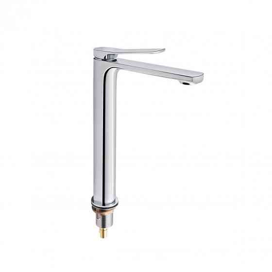Змішувач для раковини Qtap Slavonice QTSLV10H42103C (k35), одноважільний, високий, Chrome Харків