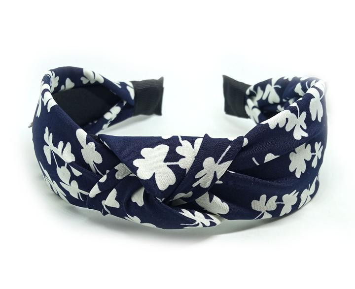 Обруч для волосся темно-синій Конюшина Київ - фото 1